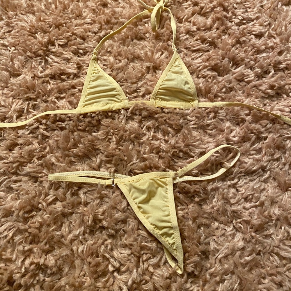 Nude Micro Bikini Lingerie